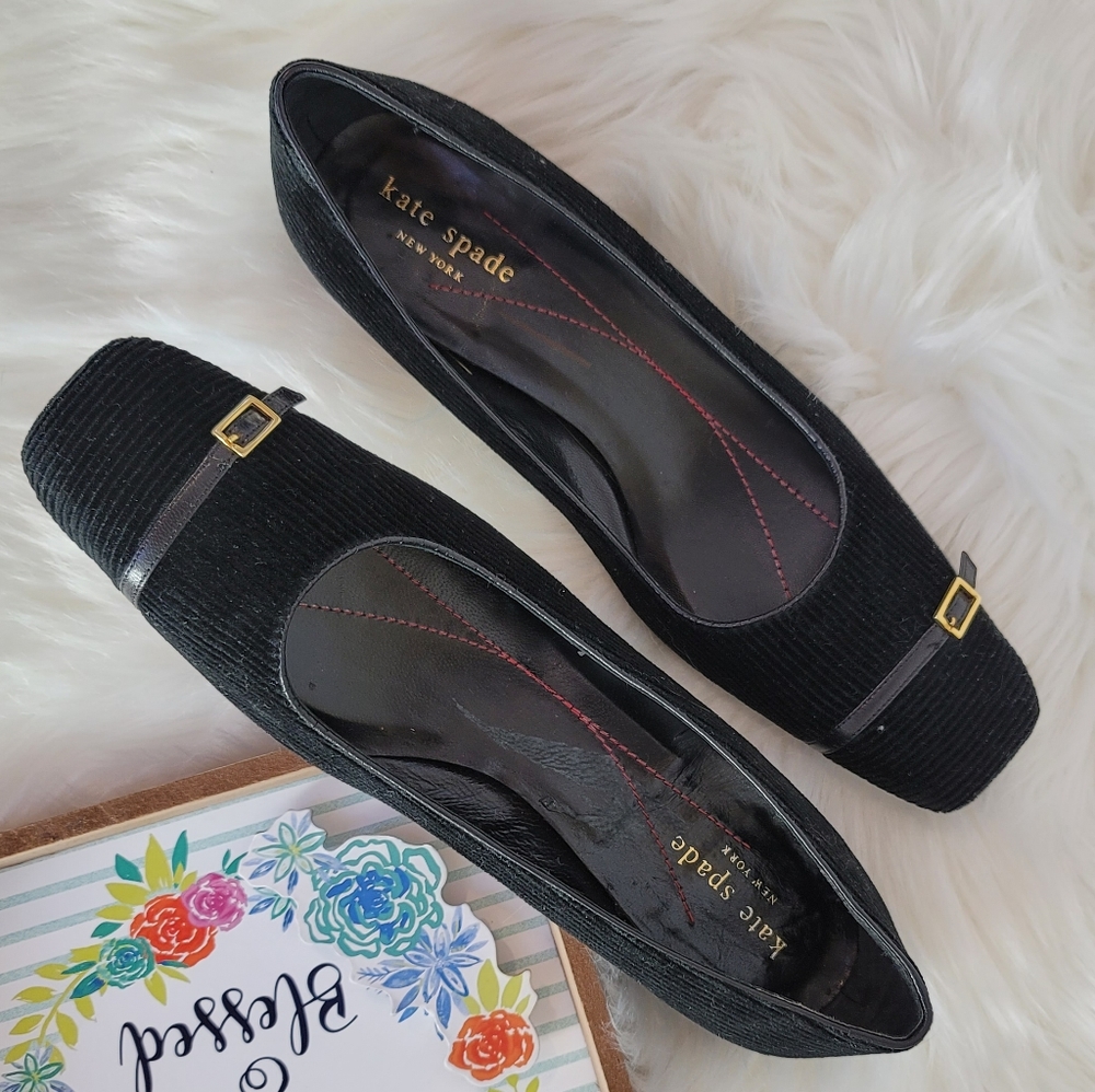 Kate spade black shoes sz 6.5